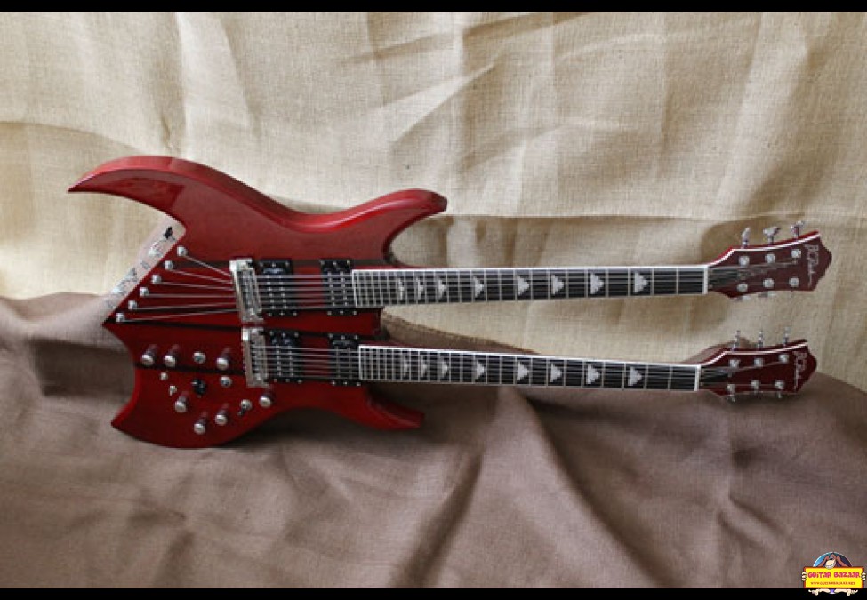 Bc rich outlet double neck